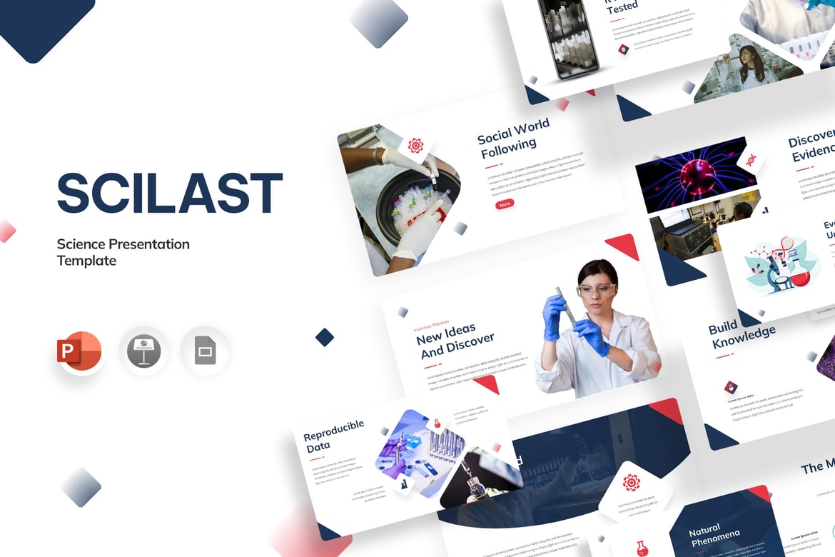 Template Presentasi PowerPoint Scilast untuk Studi Kasus yang Menarik dan Profesional