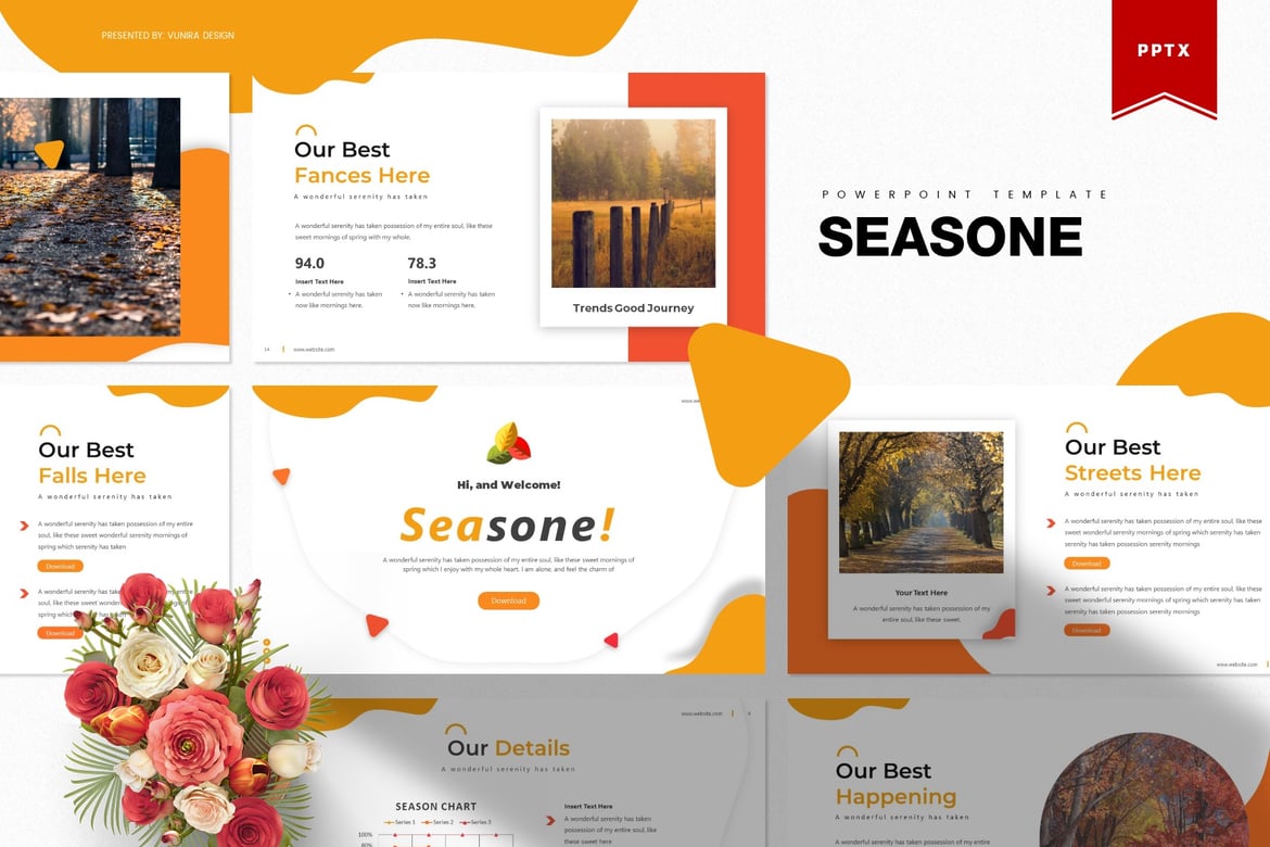 Seasone: Template PowerPoint Profesional untuk Presentasi Menarik