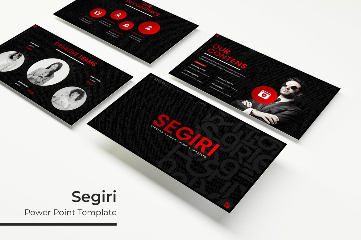 Segiri - Template PowerPoint Menarik untuk Presentasi Anda