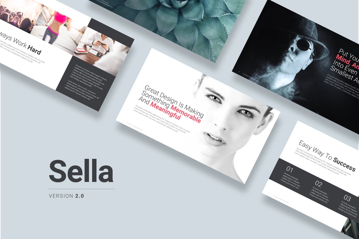 Template PowerPoint Sella 2.0: Presentasi Profesional dan Modern