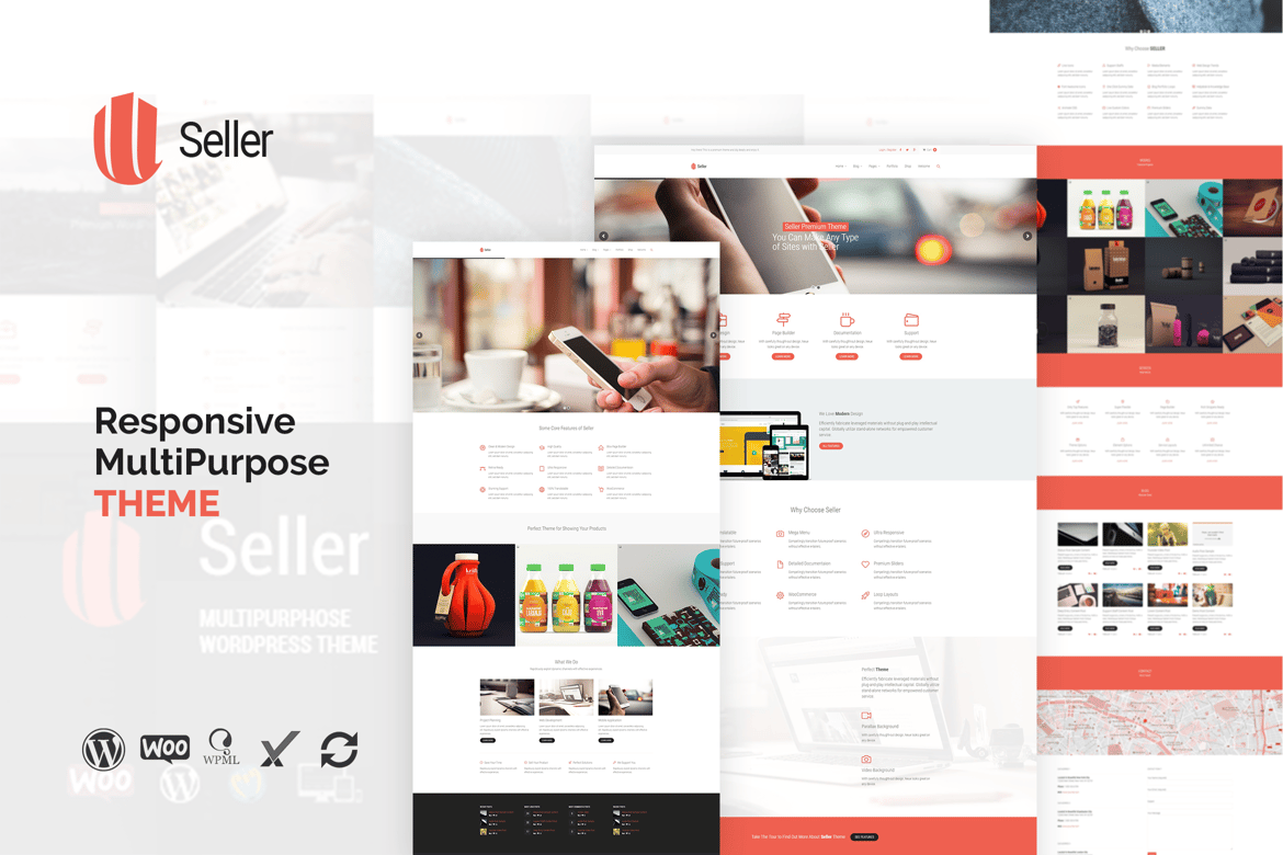 Tema WordPress Seller - Tema MultiPurpose Responsif dan Modern