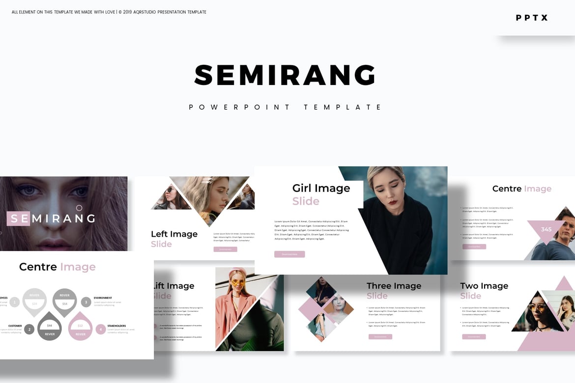 Template PowerPoint Semirang - Solusi Presentasi Menarik