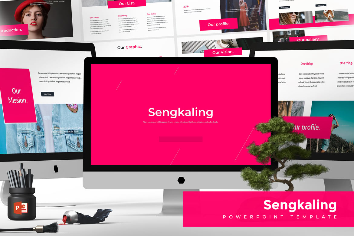 Sengkaling - Template PowerPoint Serbaguna yang Menarik