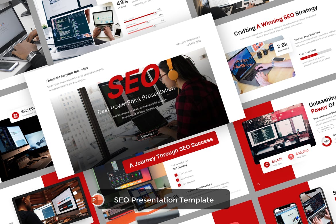 Template PowerPoint SEO yang Menarik dan Profesional