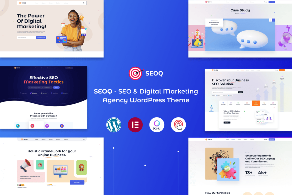 SEOQ – Tema WordPress untuk Agensi SEO & Pemasaran Digital yang Menarik