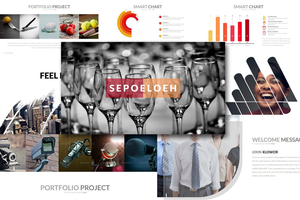 Sepoeloeh - Template PowerPoint Kreatif untuk Presentasi Profesional