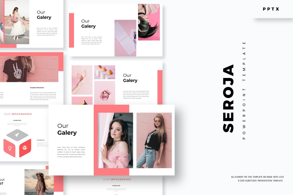 Seroja - Template PowerPoint Serbaguna yang Menarik