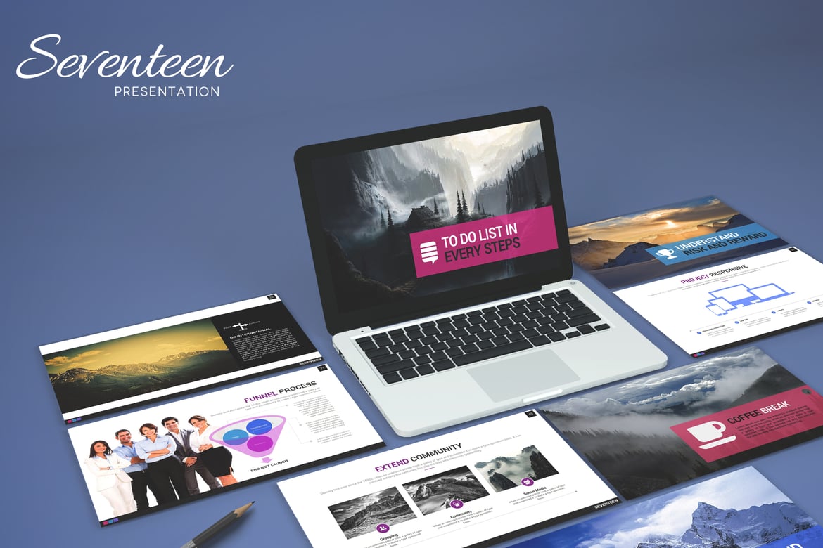 Template Powerpoint Seventeen: Solusi Kreatif untuk Presentasi Anda
