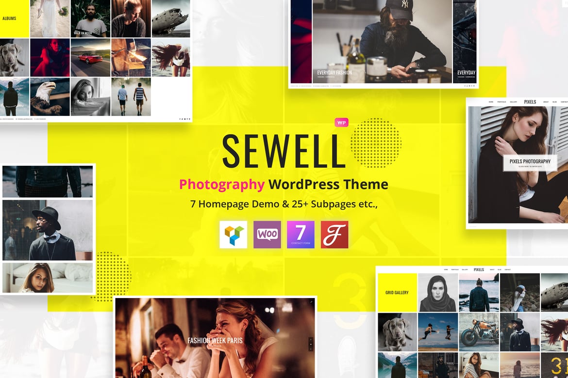 Sewell - Tema WordPress Fotografi yang Menawan dan Fungsional