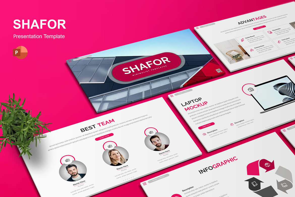 Shafor - Template Powerpoint Profesional untuk Bisnis Anda