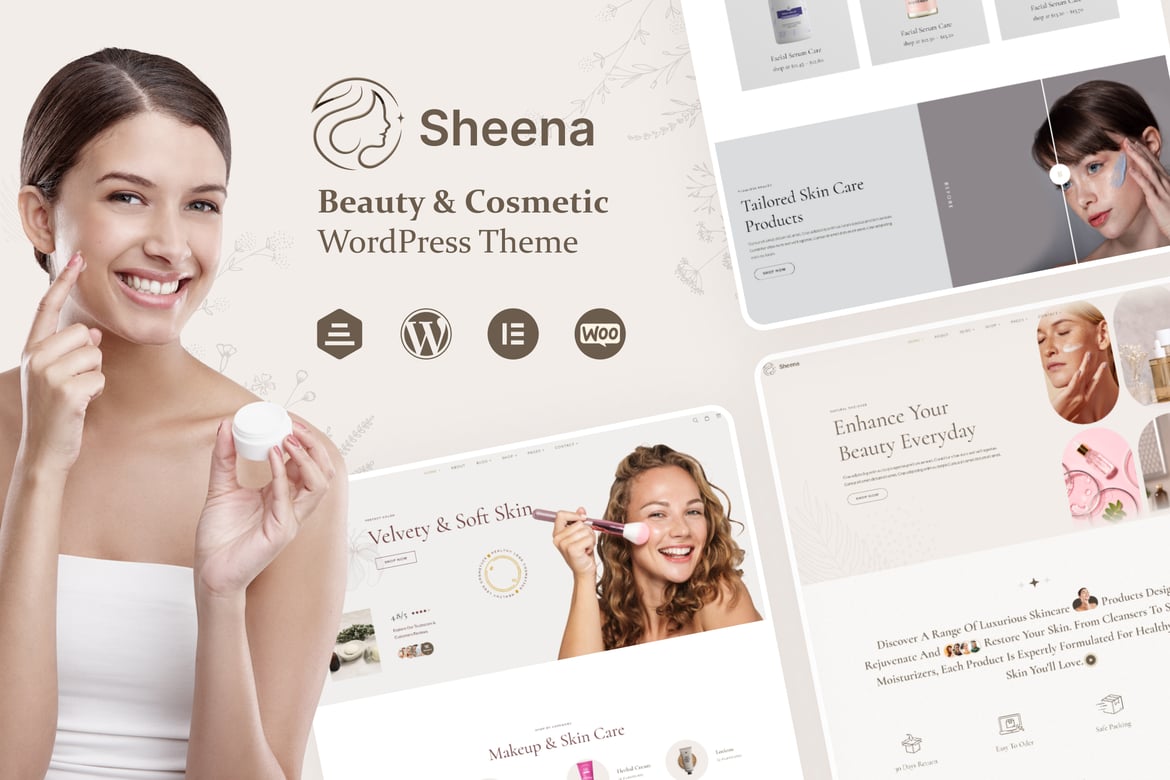 Sheena - Tema WordPress Kecantikan & Kosmetik Terbaik