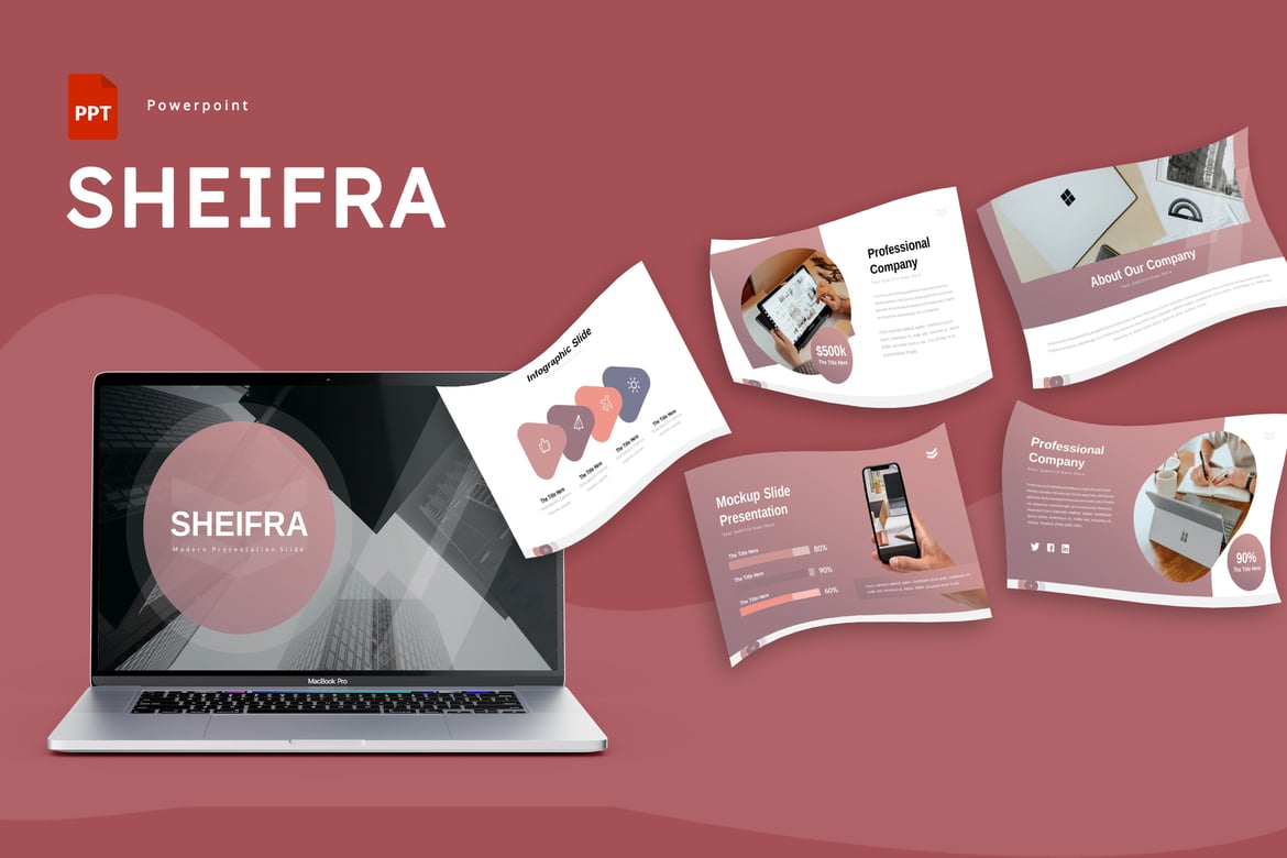 Template PowerPoint Sheifra - Solusi Presentasi Menarik dan Profesional
