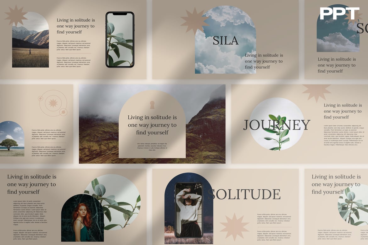 SILA - Template Powerpoint Stylish untuk Presentasi Profesional