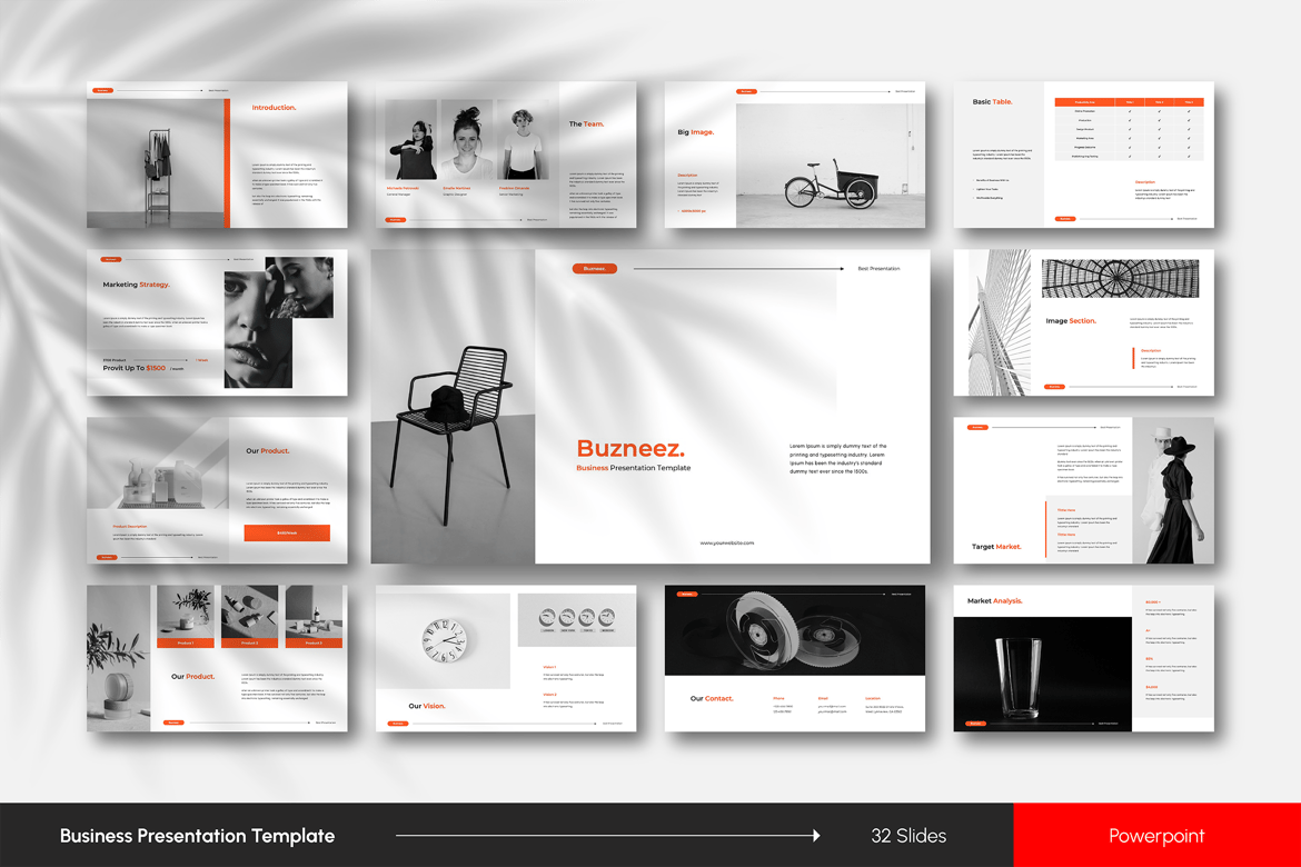 Template Presentasi PowerPoint Bisnis yang Sederhana dan Efektif