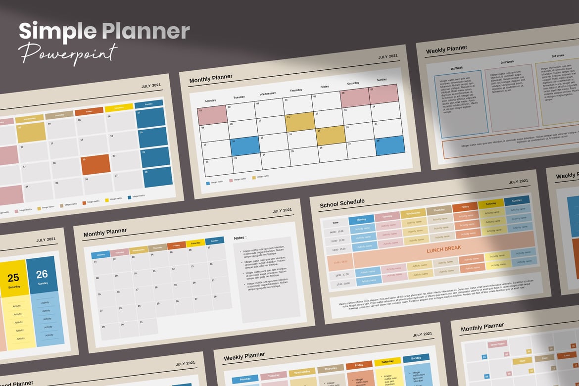Template Powerpoint Profesional untuk Berbagai Keperluan