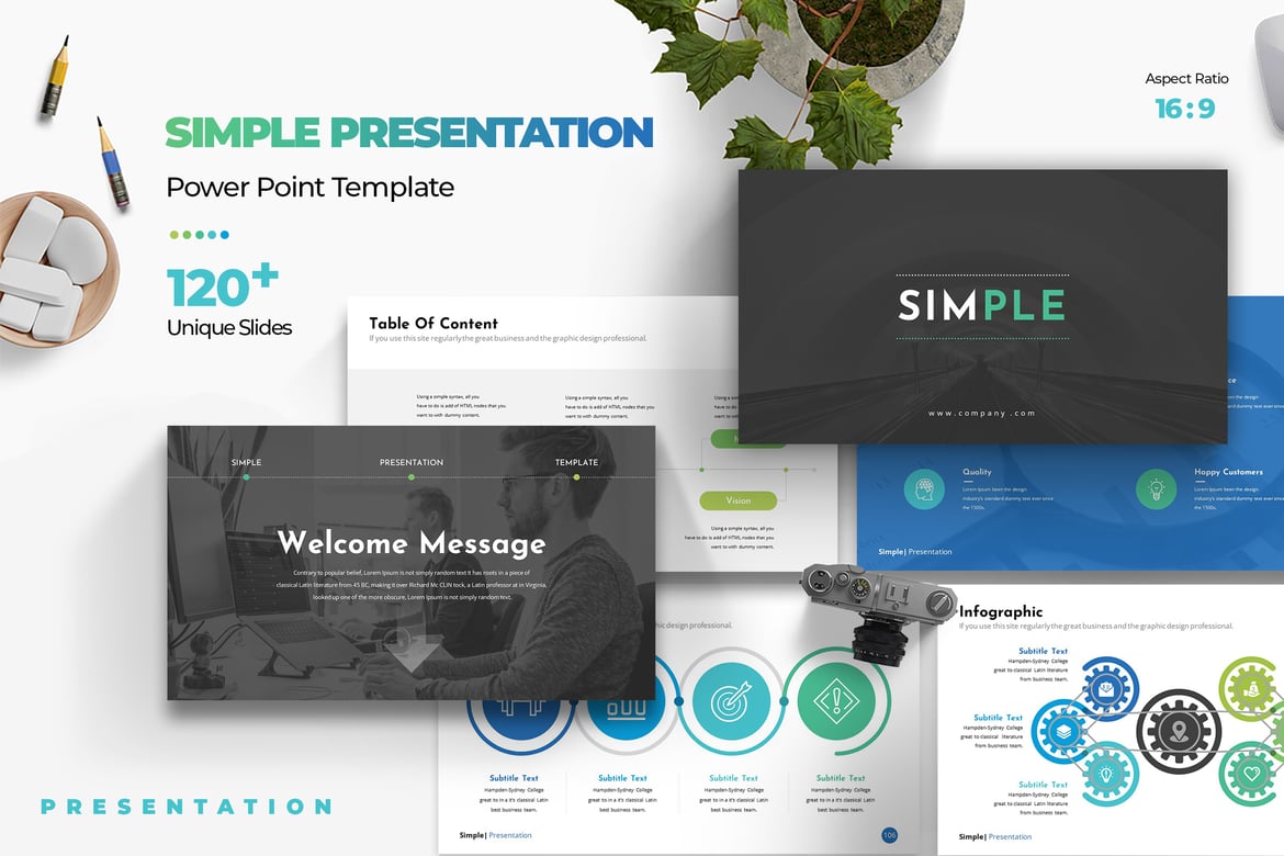Template PowerPoint Profesional dan Kreatif untuk Bisnis Anda