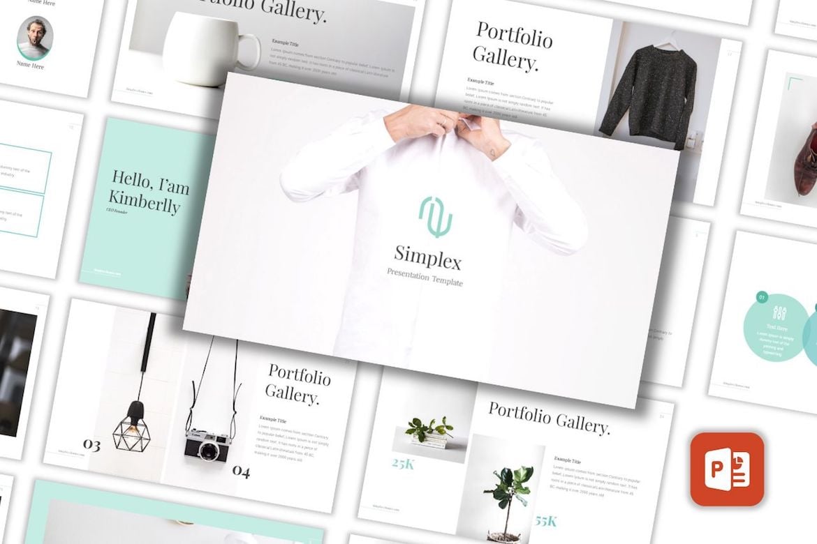 Template Presentasi Powerpoint Simplex: Solusi Kreatif untuk Presentasi Anda