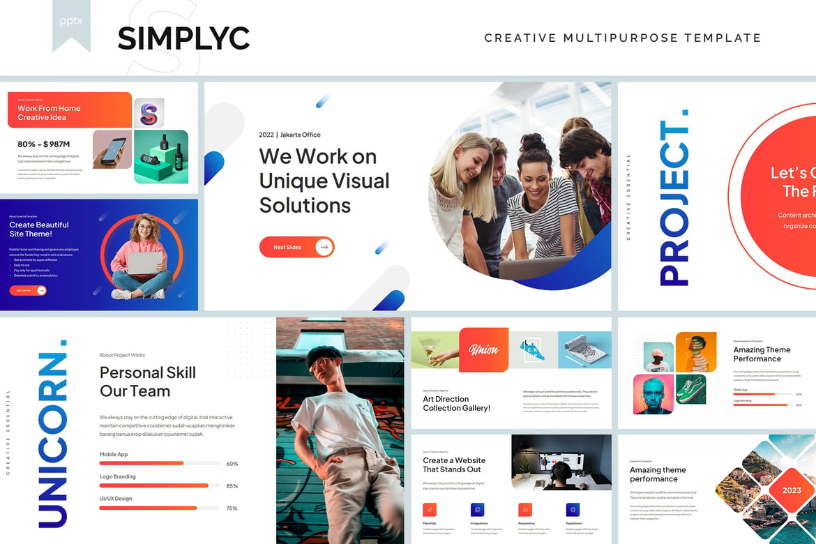 Template Powerpoint Minimalis untuk Presentasi Efektif