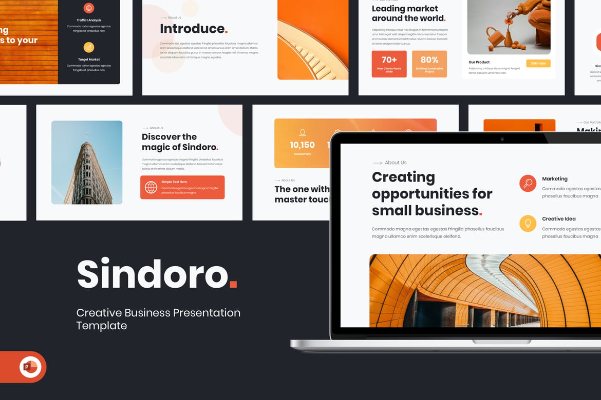 Sindoro - Template PowerPoint Kreatif untuk Bisnis
