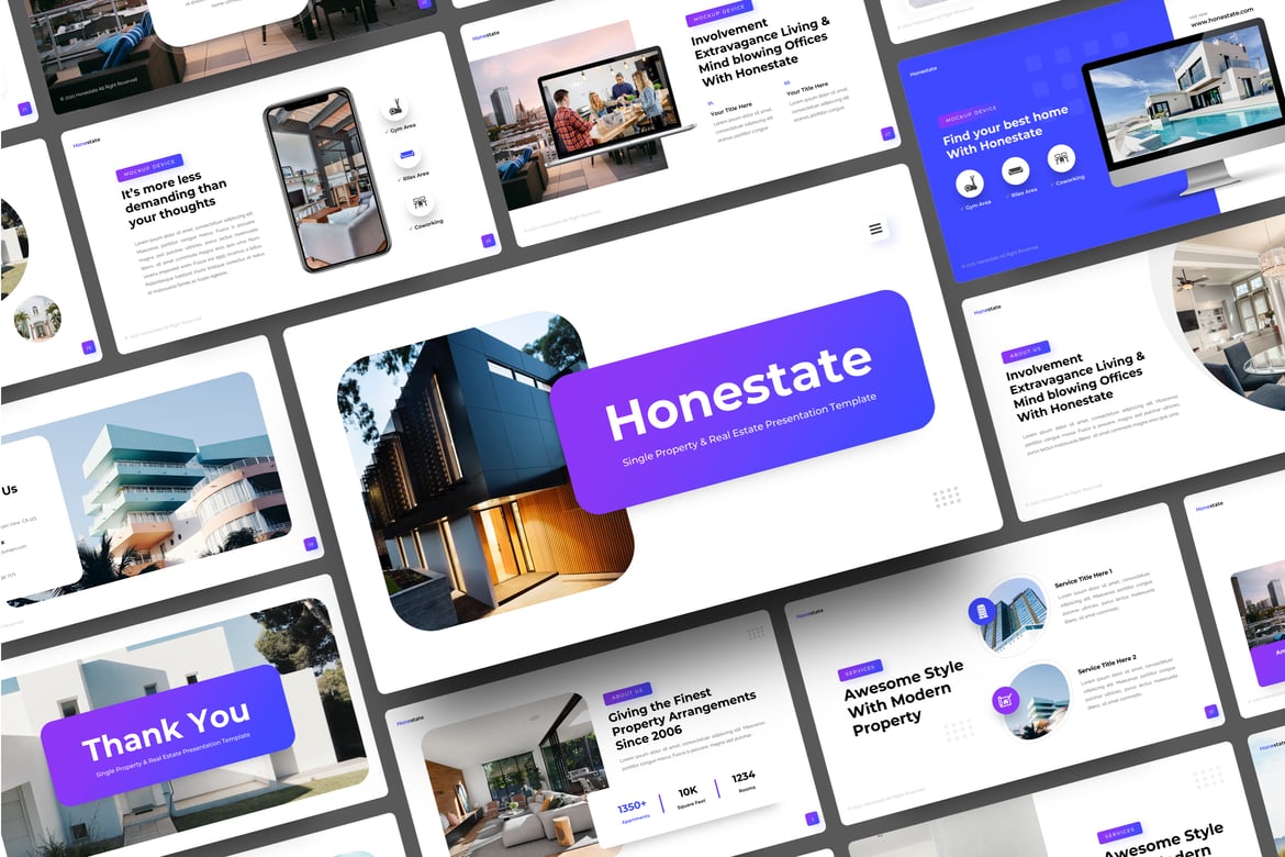 Template PowerPoint Real Estate & Properti yang Menarik dan Profesional