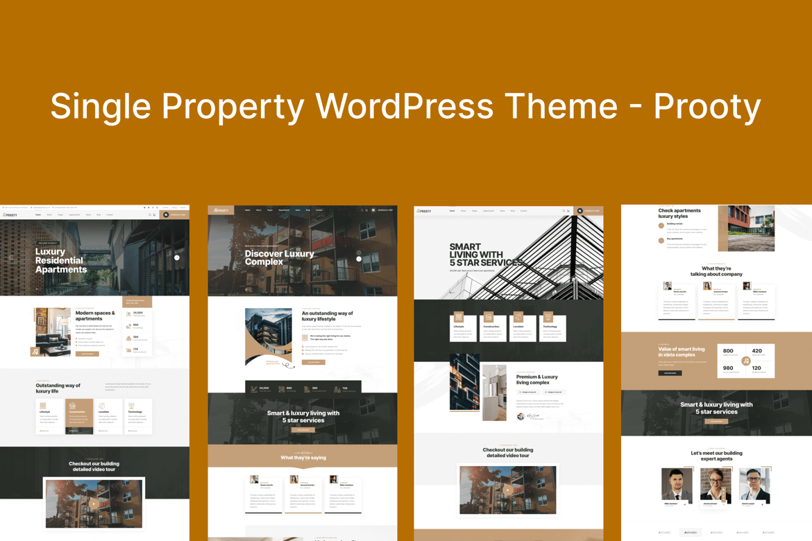 Tema WordPress Prooty - Solusi Lengkap untuk Properti Tunggal Anda
