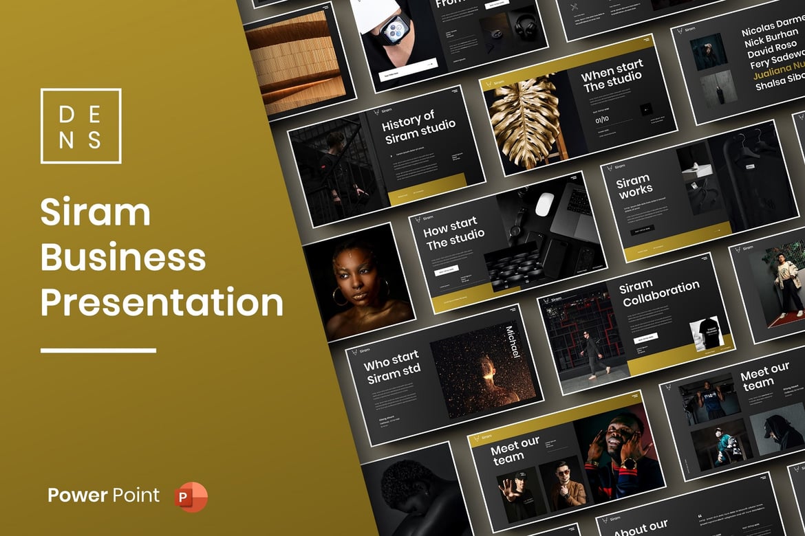 Siram – Template PowerPoint Bisnis yang Menarik dan Profesional