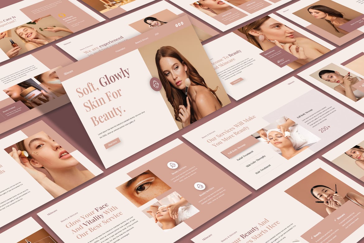 Template Presentasi Skincare yang Menarik dan Profesional