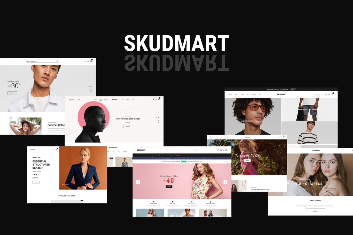 Skudmart - Tema WooCommerce Minimalis dan Bersih untuk Website Anda