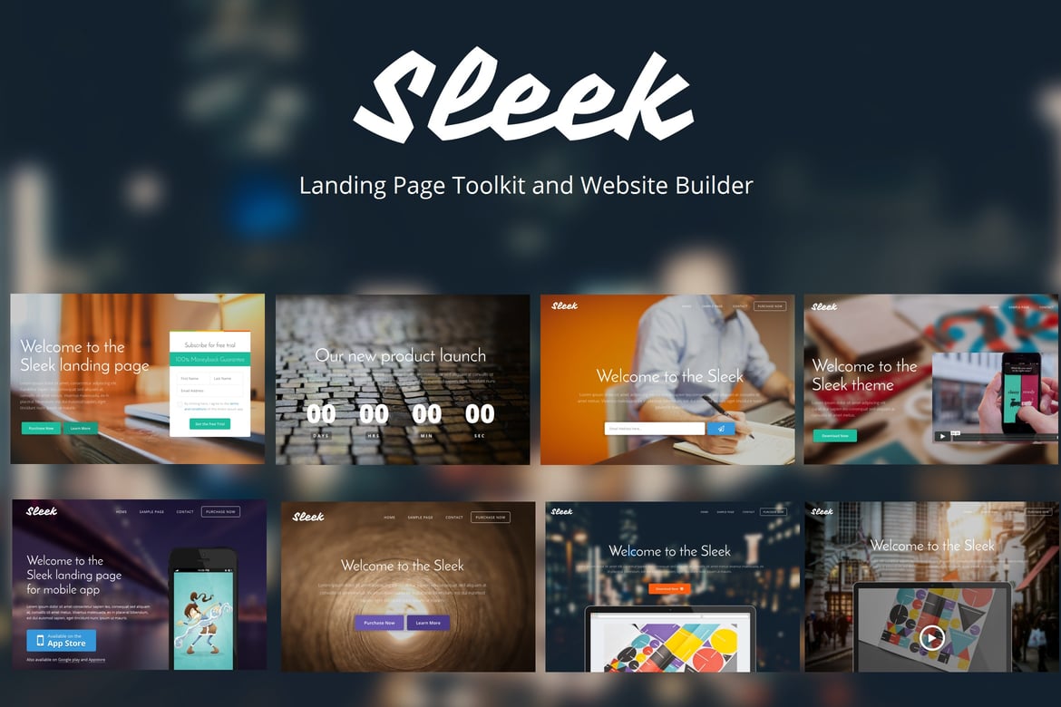 Template Website Landing Page Modern dengan Mobirise Bootstrap