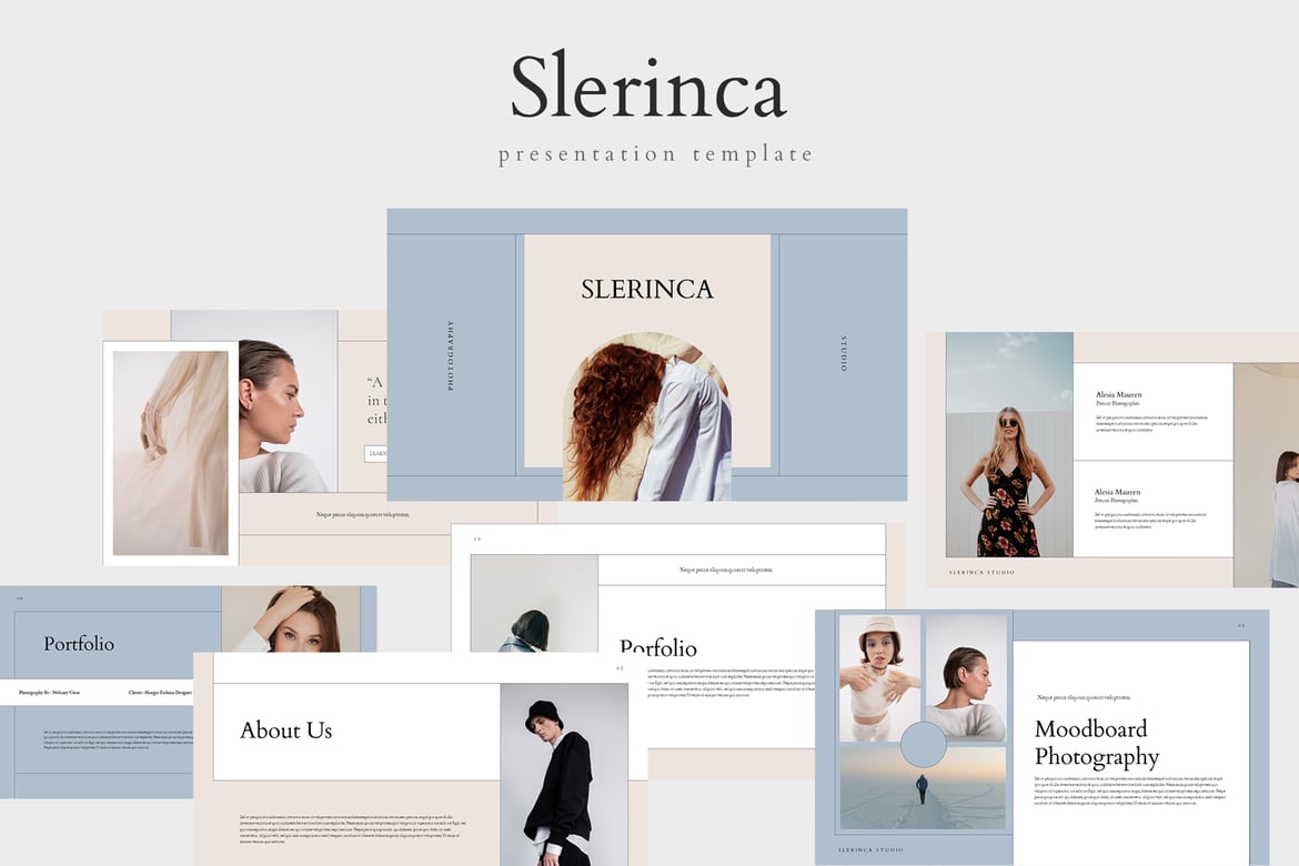 Slerinca - Template Powerpoint Kreatif dan Profesional