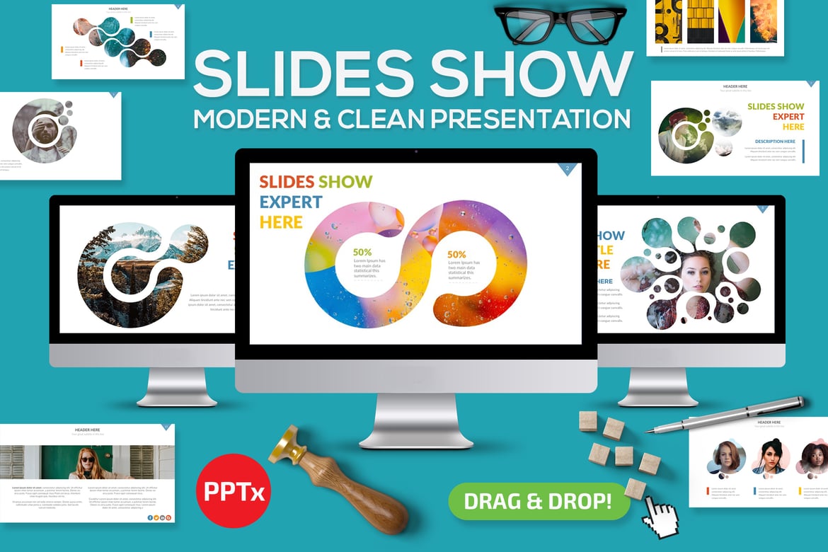Template Presentasi PowerPoint Menarik dan Profesional