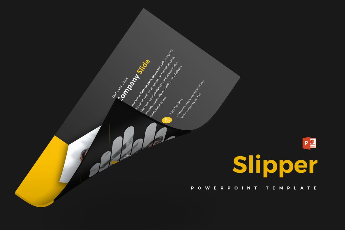 Template PowerPoint Slipper - Solusi Presentasi Menarik Anda