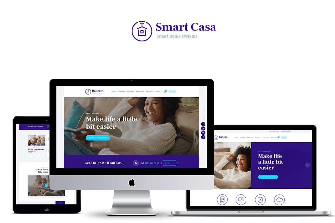 Smart Casa - Tema WordPress untuk Otomatisasi Rumah dan Teknologi Canggih