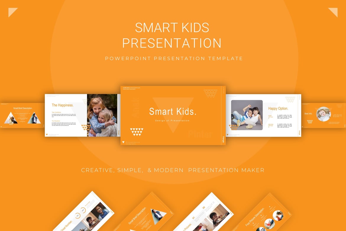 Template PowerPoint Cerdas untuk Anak - Solusi Presentasi Kreatif