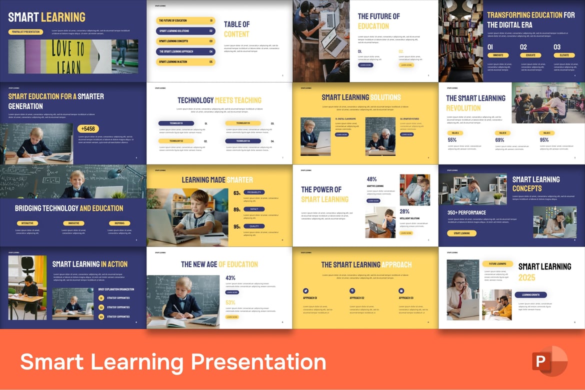 Template Presentasi Pembelajaran Cerdas