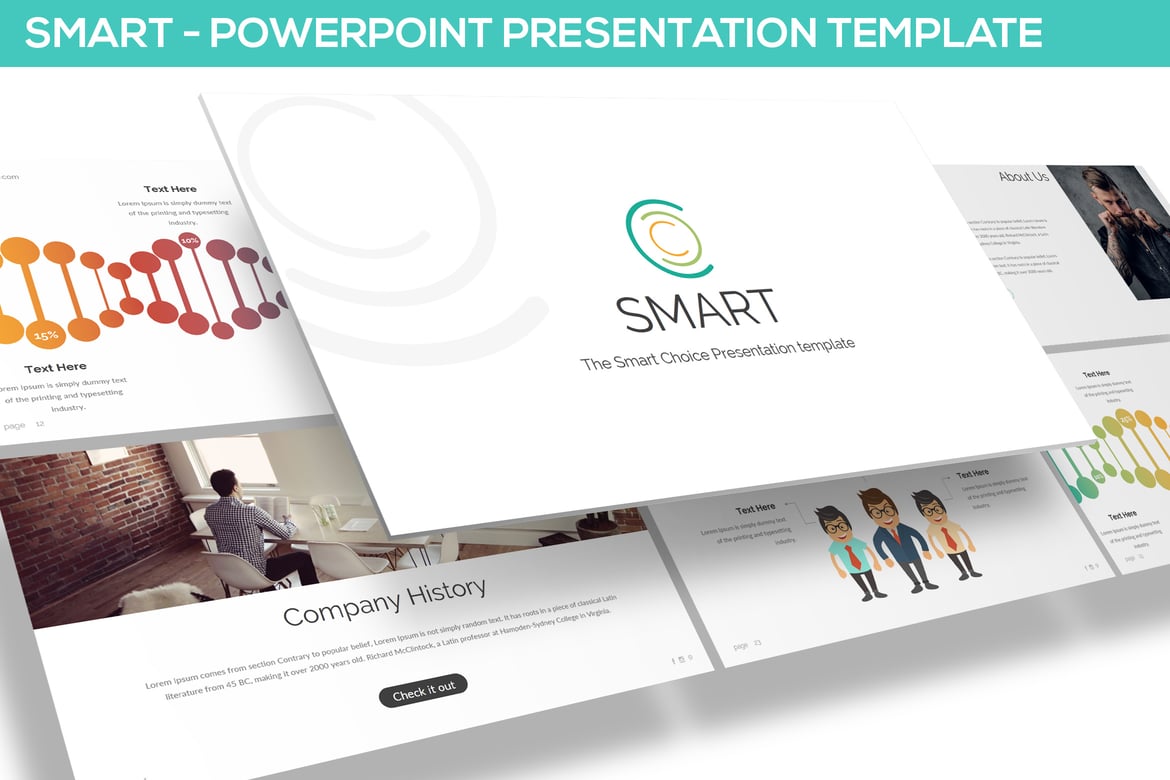 Template PowerPoint Cerdas untuk Presentasi Profesional