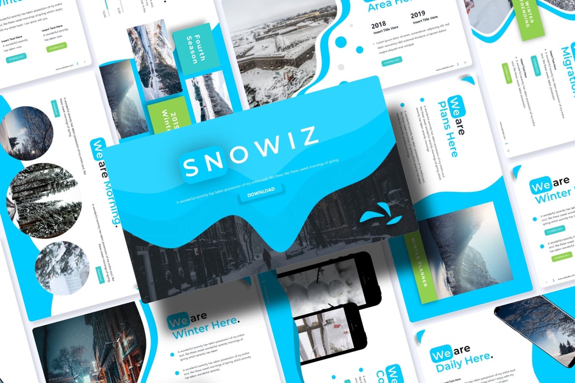 Template Powerpoint Snowiz: Solusi Presentasi Menarik untuk Semua Kebutuhan