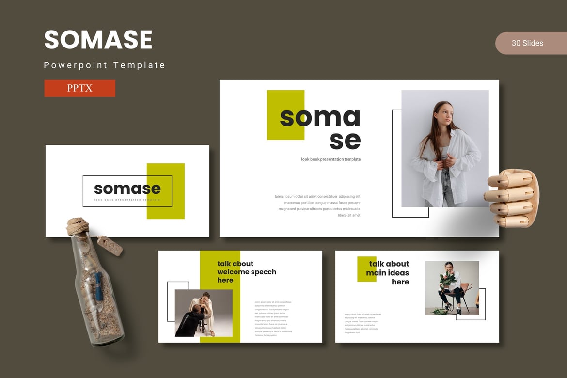 Somase - Template PowerPoint Menawan untuk Presentasi Anda