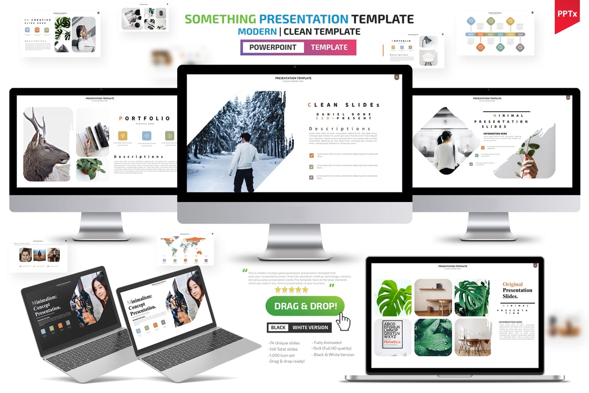 Template Presentasi PowerPoint Profesional dan Menarik