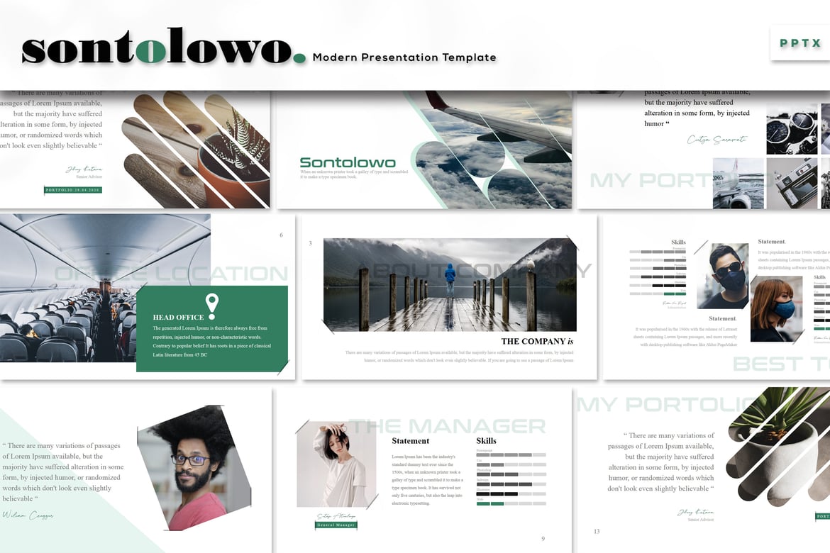 Sontolowo - Template PowerPoint Kreatif untuk Presentasi Menarik
