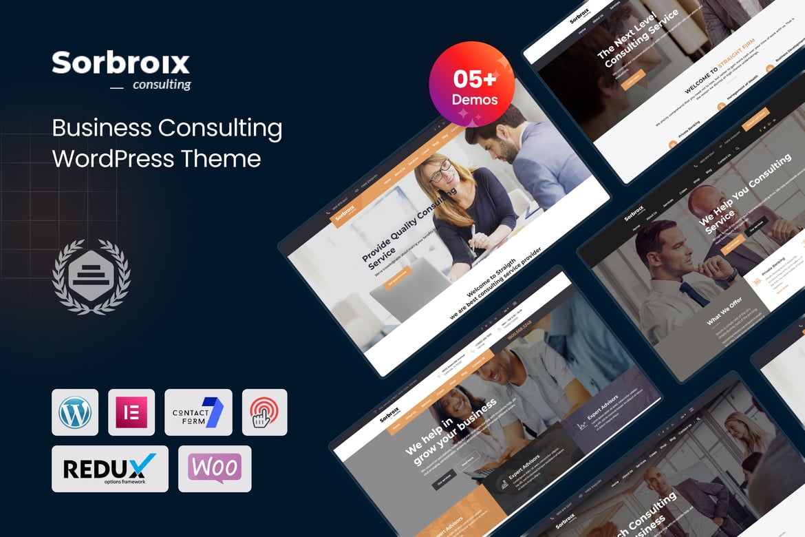 Sorbroix: Tema WordPress Konsultasi Bisnis yang Profesional