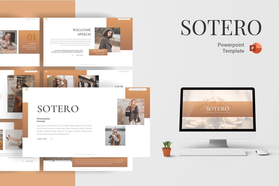 Sotero - Template PowerPoint Menarik dan Serbaguna