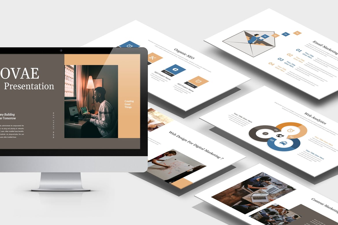 Template PowerPoint Sovae: Solusi Presentasi Digital Anda
