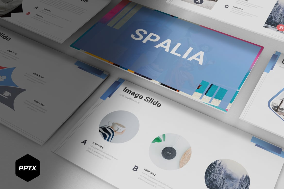 Template Powerpoint Spalia - Solusi Kreatif untuk Presentasi Anda