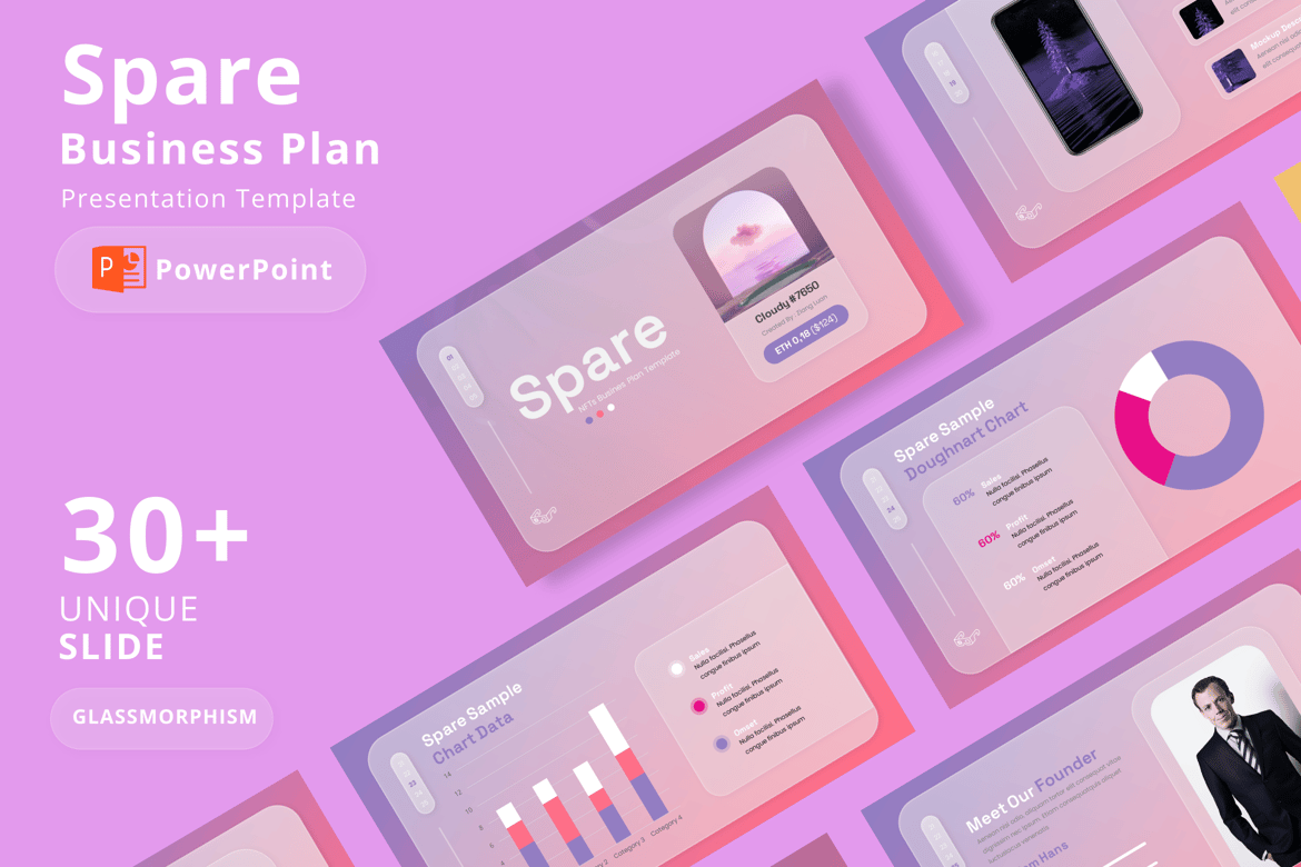 Template Presentasi PowerPoint Proposal Bisnis Spare