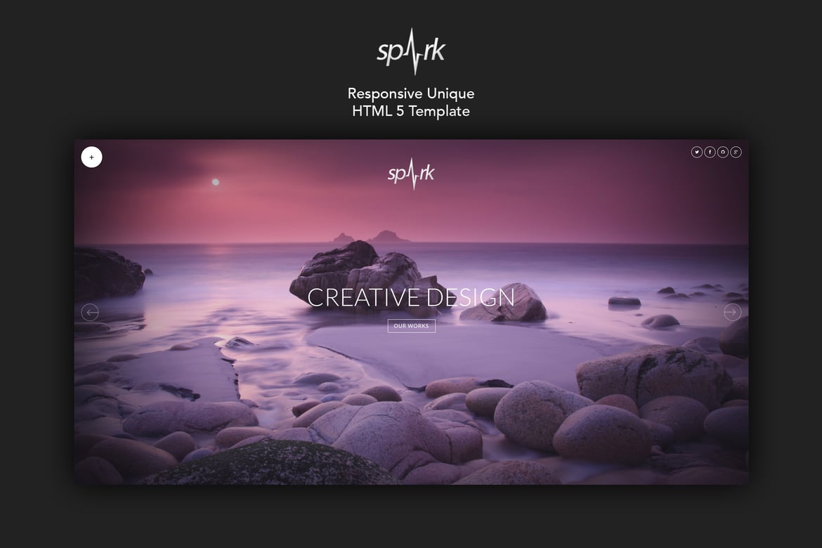 Spark - Template Website HTML5 Responsif dan Unik