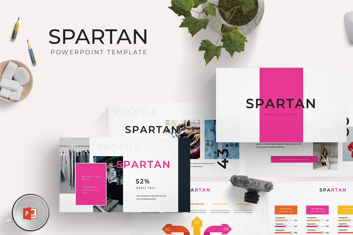 Template Powerpoint Spartan - Solusi Presentasi Menarik dan Profesional