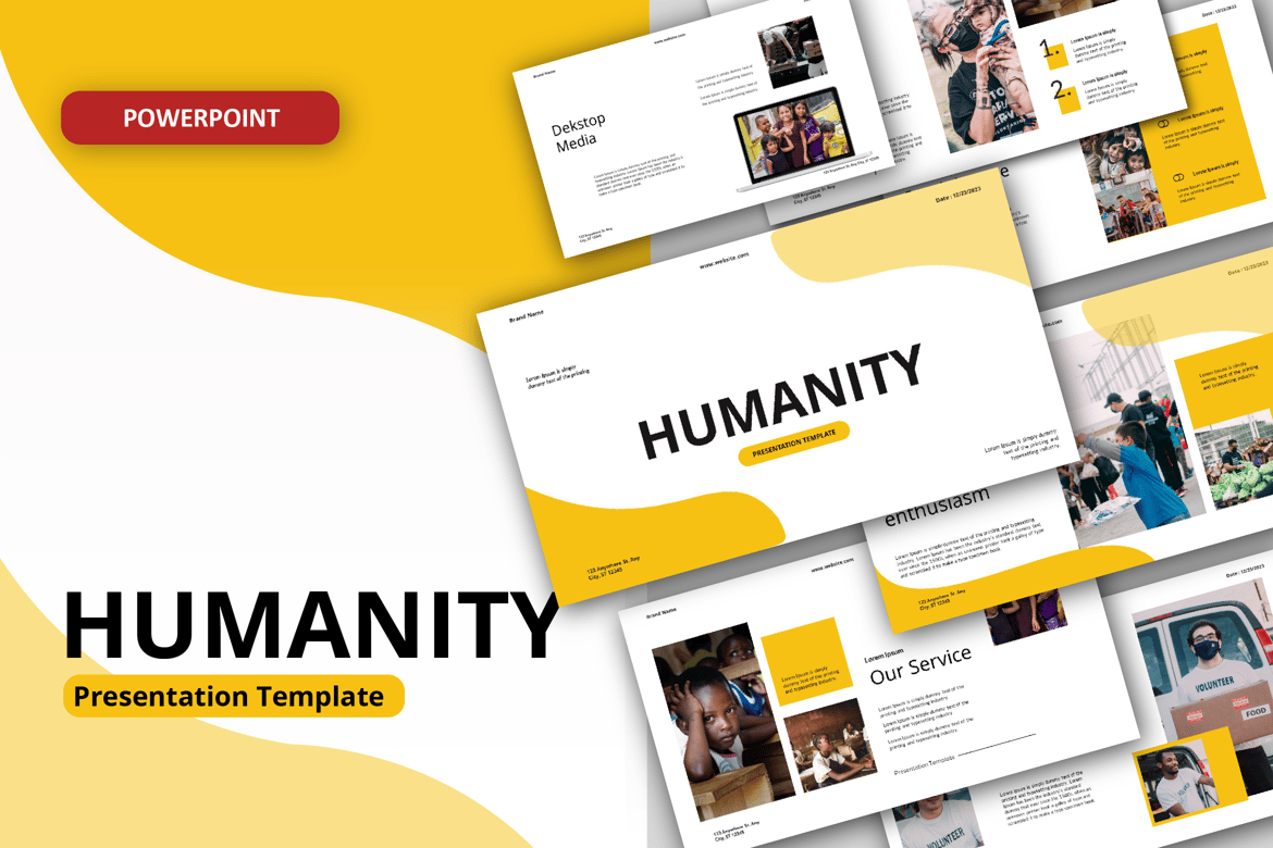 Template PowerPoint Speculate yang Menawan untuk Presentasi Anda