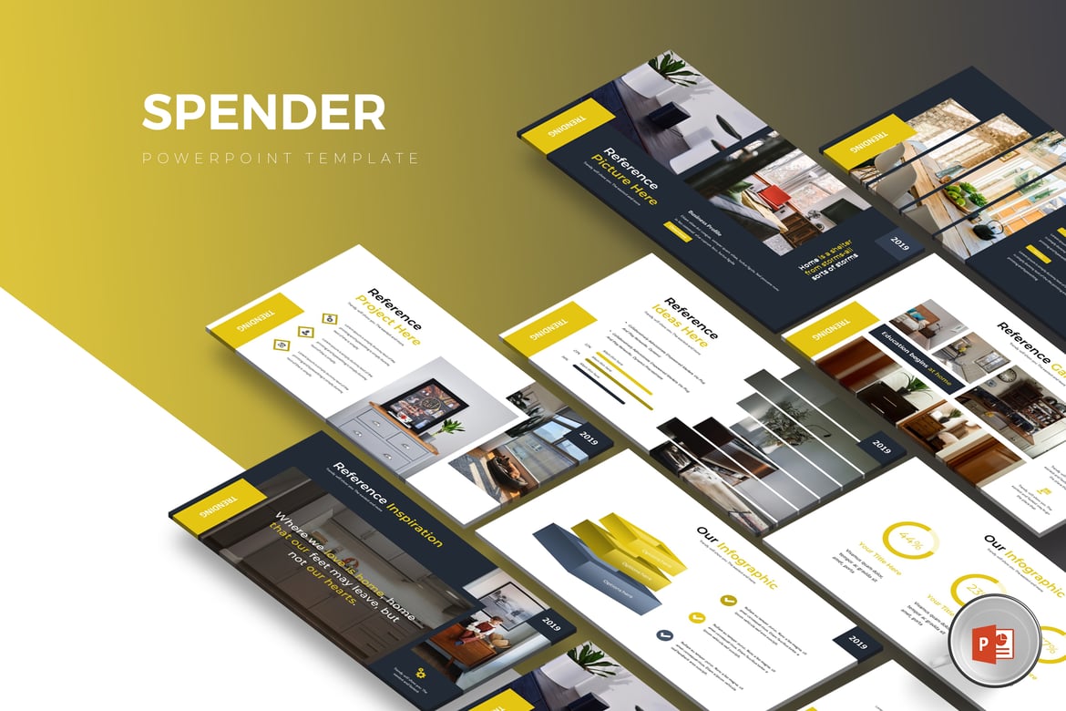 Template Powerpoint Spender - Solusi Kreatif untuk Presentasi Anda