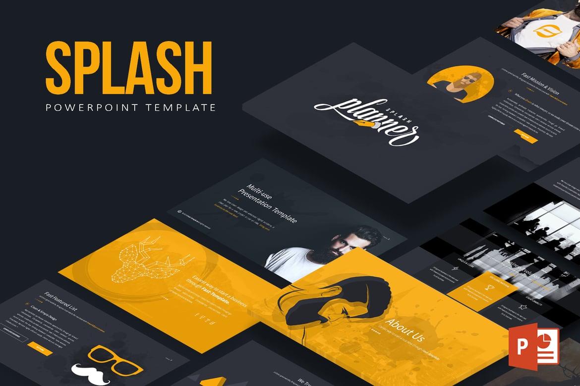 Template Powerpoint Splash: Solusi Presentasi Kreatif dan Profesional